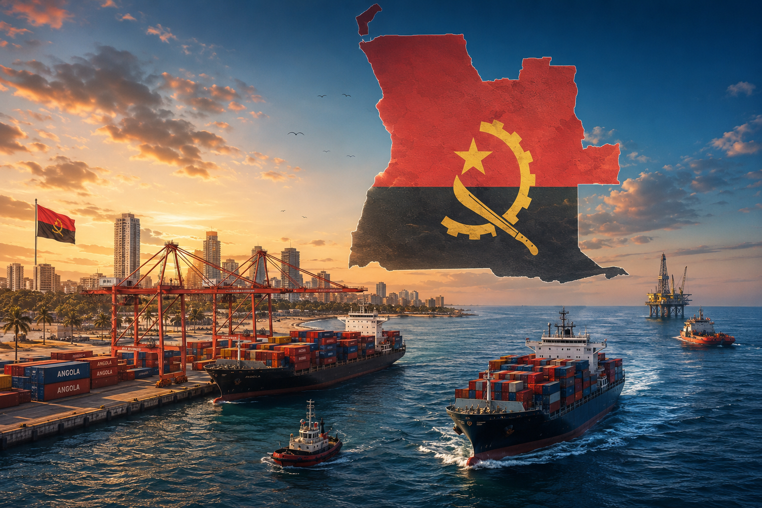 Angola Maritime Port